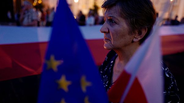 Manifestation contre la réforme de la Cour suprême en Pologne (27/7) Manifestation contre la réforme de la Cour suprême en Pologne (27/7)