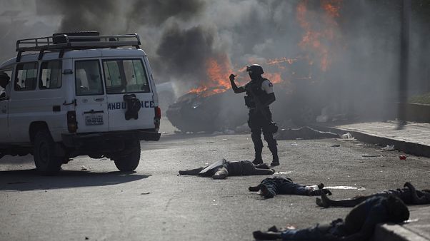 Haïti : graves incidents et plusieurs morts dans les manifestations Haïti : graves incidents et plusieurs morts dans les manifestations