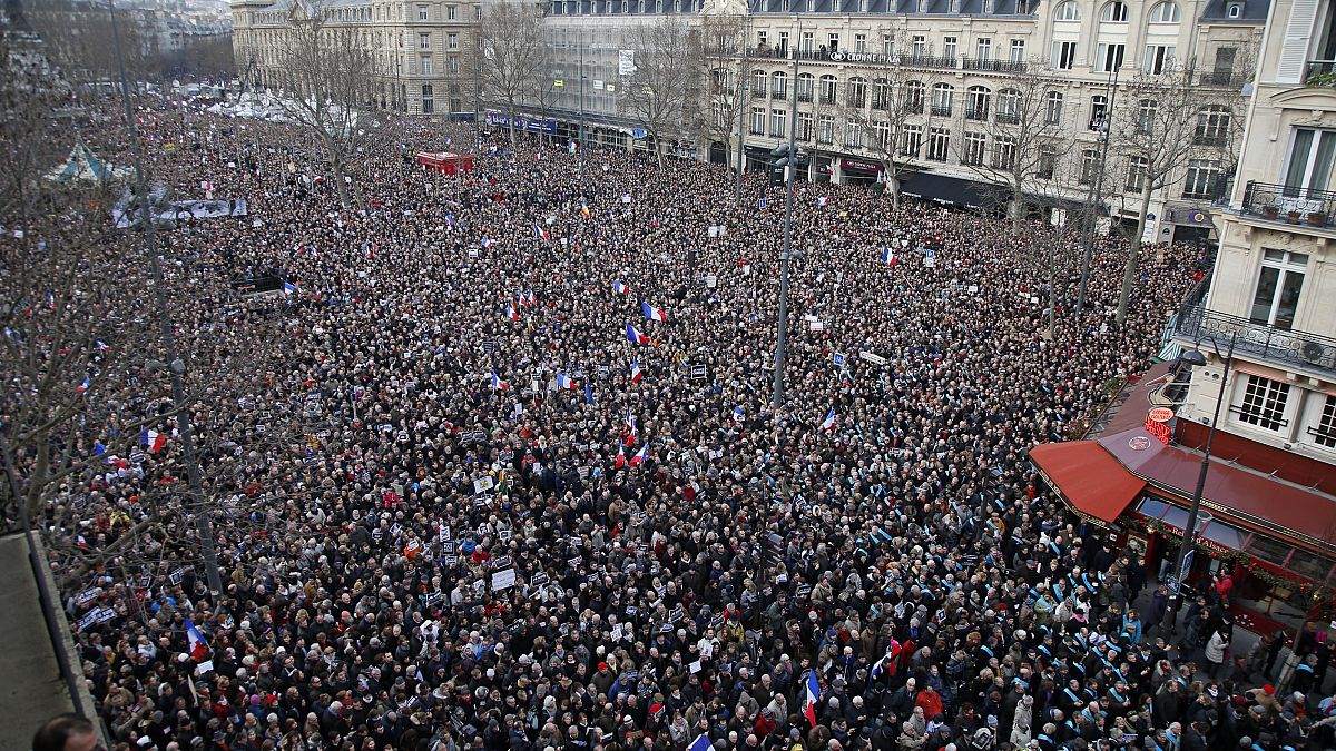 Paris el 11 de enero de 2015 