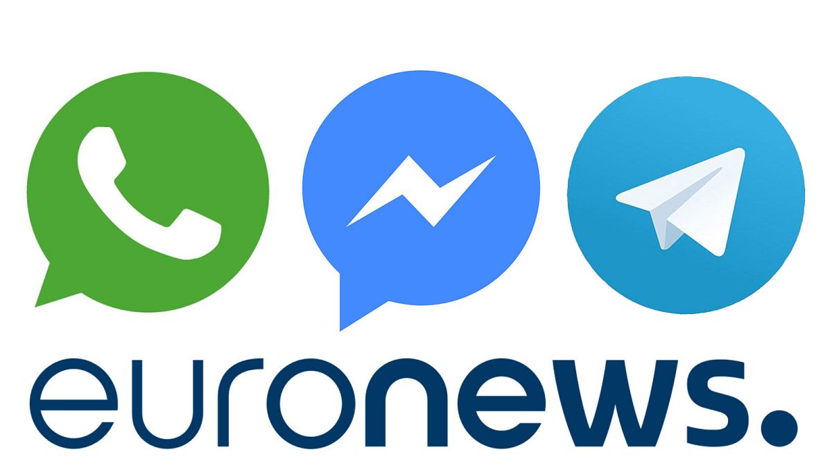 Suivez Euronews sur WhatsApp, Messenger et Telegram