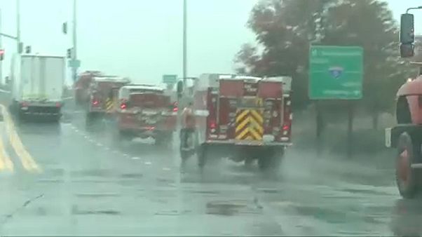 Llega la lluvia a California Llega la lluvia a California