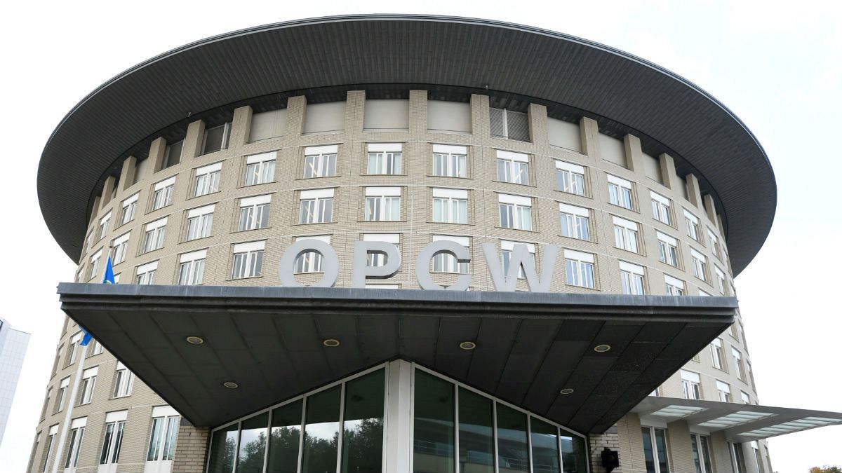 ساختمان سازمان منع سلاح‌های شیمیایی در شهر لاهه هلند