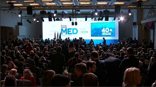 Mattarella inaugura a Roma il MED 2018 Mattarella inaugura a Roma il MED 2018