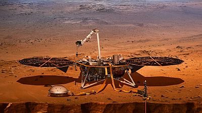 Video | Mars'ın geçmişini araştıracak InSight uzay aracı gezegen yüzeyine iniş yaptı