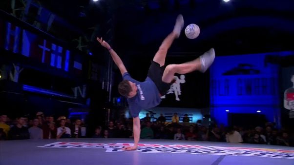 Varsavia: i campioni mondiali di street freestyler Varsavia: i campioni mondiali di street freestyler