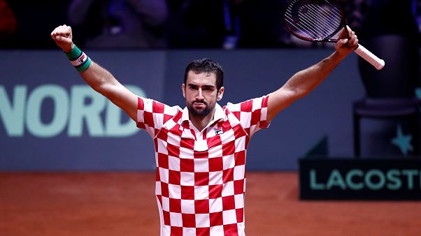 Croacia pone a Francia contra las cuerdas en la Copa Davis de tenis Croacia pone a Francia contra las cuerdas en la Copa Davis de tenis