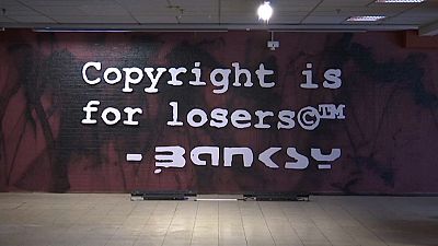 Jogvita vetett véget a brüsszeli Banksy-kiállításnak