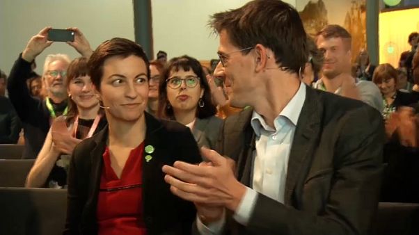 Ska Keller et Bas Eickhout, les candidats des Verts Ska Keller et Bas Eickhout, les candidats des Verts