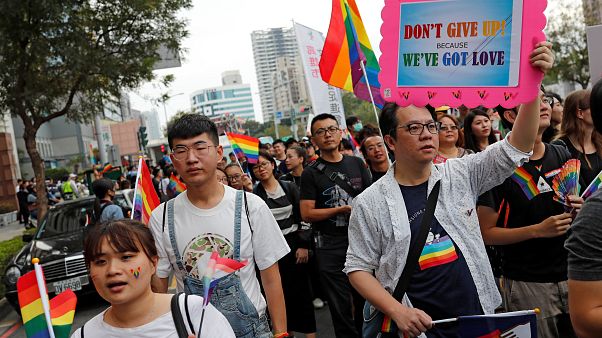 Les Taïwanais se prononcent contre le mariage homosexuel Les Taïwanais se prononcent contre le mariage homosexuel