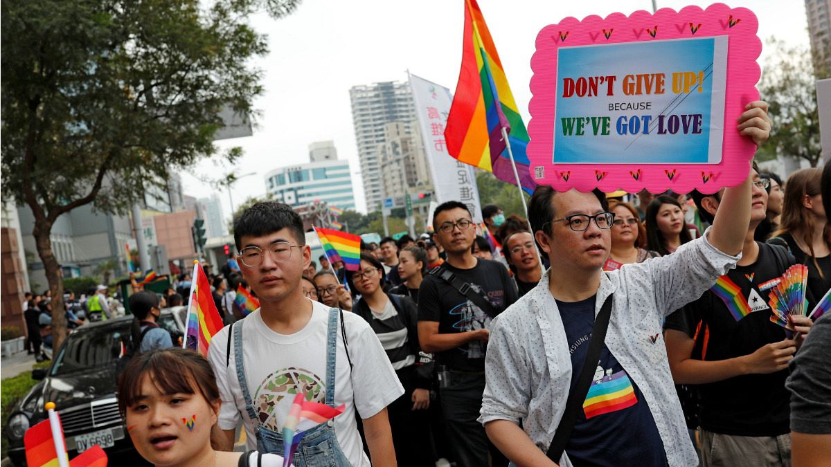 رفراندوم قانونی شدن ازدواج همجنسگرایان در تایوان رای نیاورد