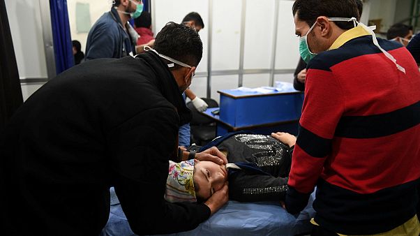 107 civiles heridos tras un ataque con gas cloro en Alepo 107 civiles heridos tras un ataque con gas cloro en Alepo