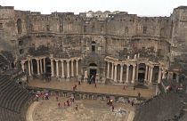 Römisches Theater in Bosra: Vergleichsweise geringe Kriegsschäden