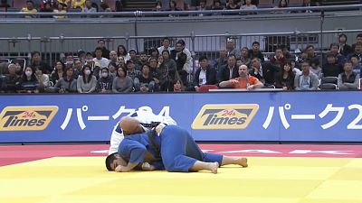 Judoca português Jorge Fonseca sobe ao pódio de Osaca