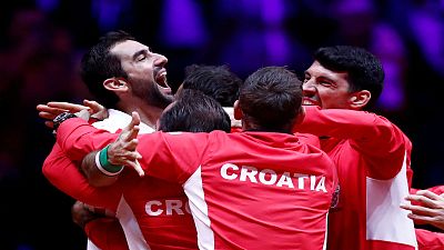 Croatia wins the 2018 Davis Cup, beating France 3-1