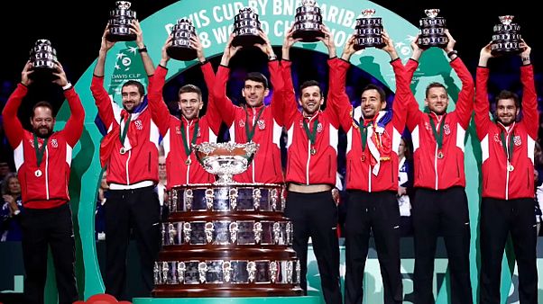 Tennis: la Croazia vince la Coppa Davis 2018, battuta la Francia Tennis: la Croazia vince la Coppa Davis 2018, battuta la Francia