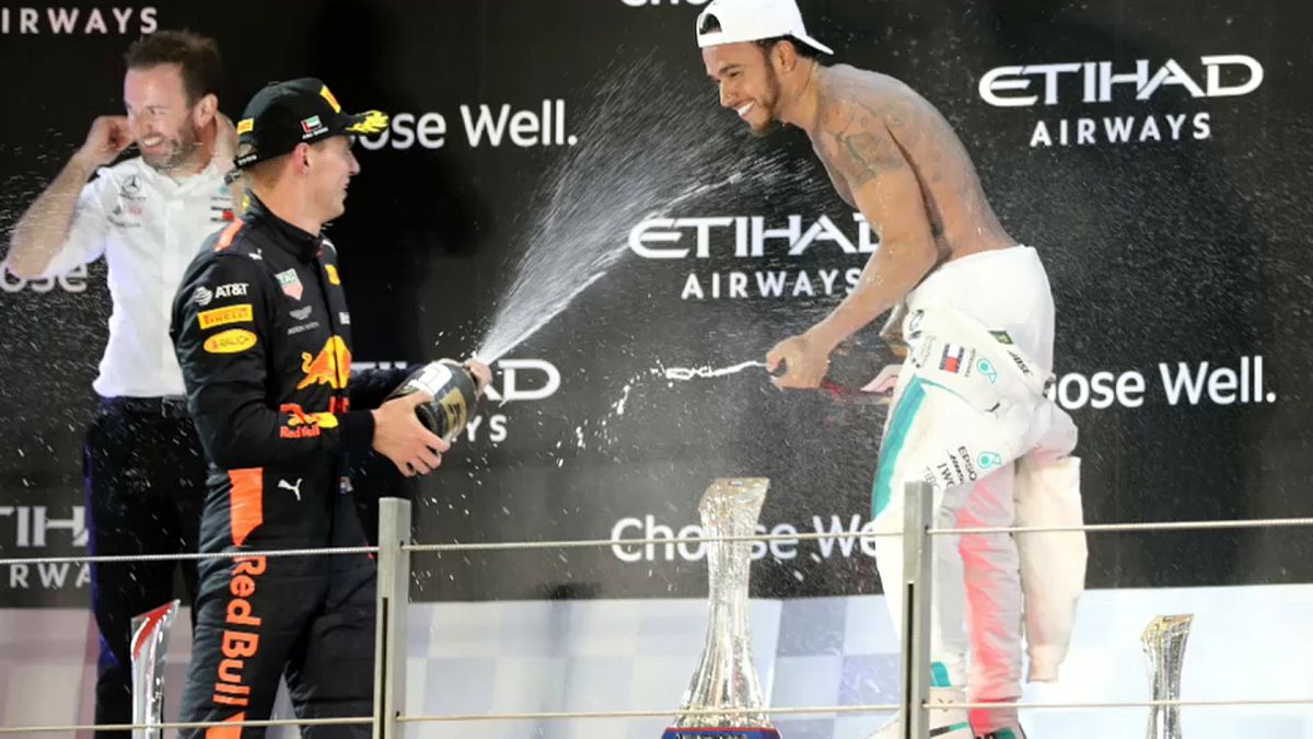 Formule 1 : Hamilton l'emporte à Abu Dhabi