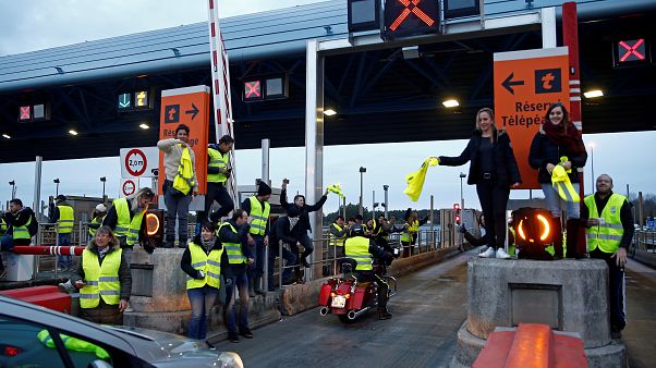 Chalecos amarillos: la mitad de los radares de tráfico de Francia destrozados Chalecos amarillos: la mitad de los radares de tráfico de Francia destrozados