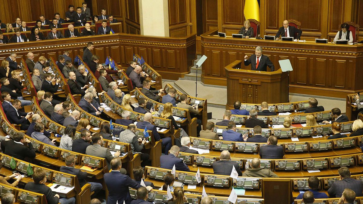 Ukraine introduces martial law amid crisis with Russia