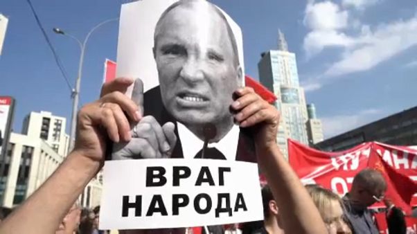 Russland: Proteste gegen Putins Rentenreform Russland: Proteste gegen Putins Rentenreform