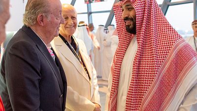 El rey Juan Carlos I en una polémica y reciente aparición pública