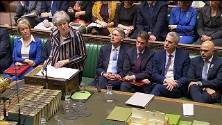 Theresa May défend son accord de Brexit à la Chambre des Communes