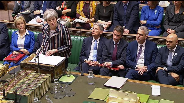 Theresa May défend son accord de Brexit à la Chambre des Communes Theresa May défend son accord de Brexit à la Chambre des Communes