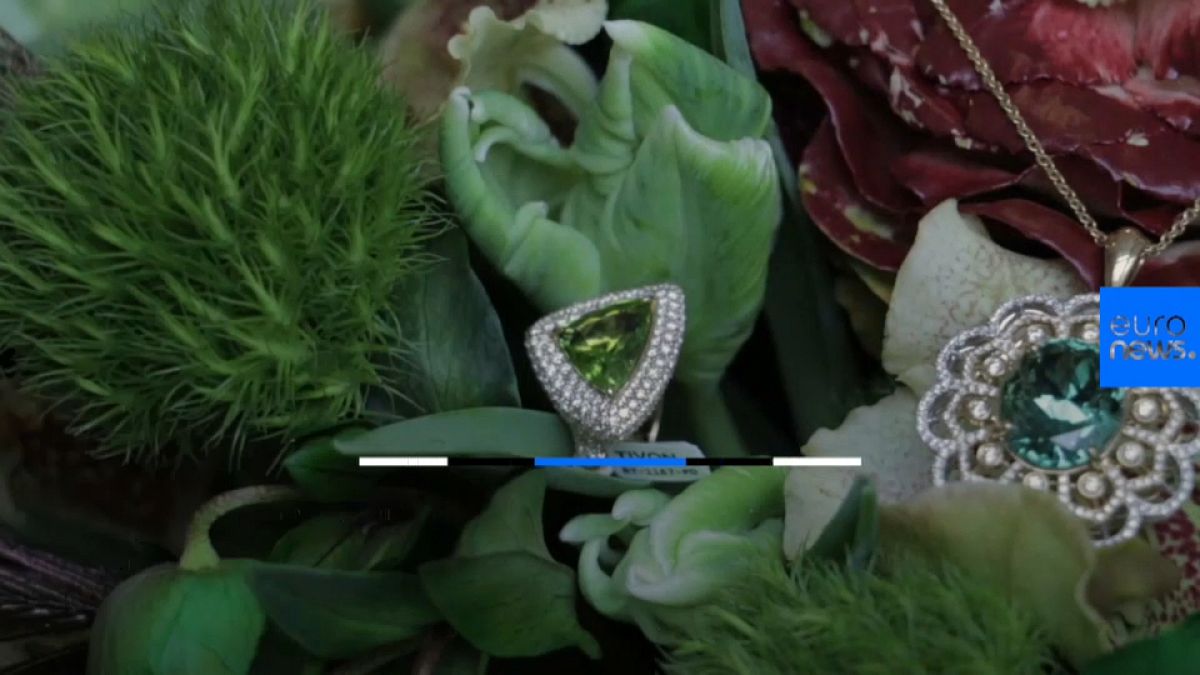 The floral gemstone bouquet for Xmas shoppers with expensive tastes