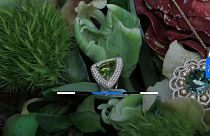 The floral gemstone bouquet for Xmas shoppers with expensive tastes