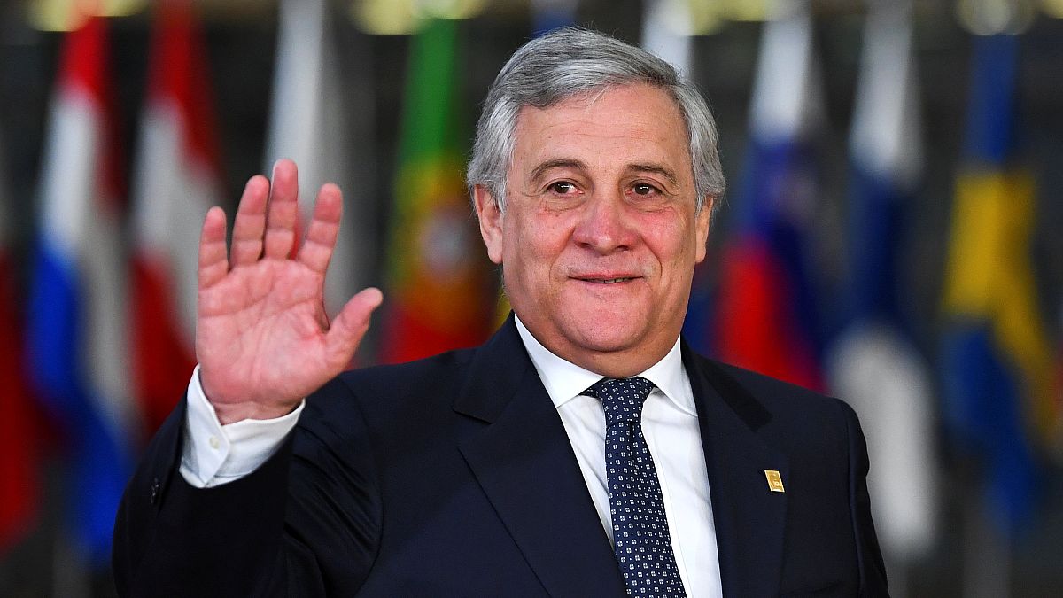 European Parliament President Antonio Tajani on Nov 25, 2018.