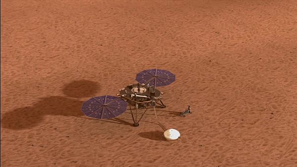 Nasa-Sonde-InSight: Riskante Landung auf dem Mars geglückt Nasa-Sonde-InSight: Riskante Landung auf dem Mars geglückt