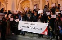 A szaúdi herceg látogatása ellen tüntetnek Tuniszban
