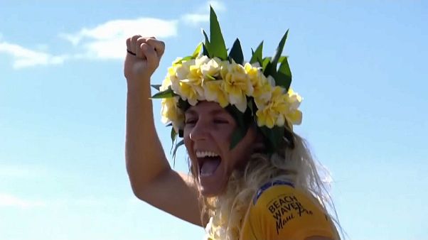 Stephanie Gilmore, campeona del mundo de surf por 7º vez Stephanie Gilmore, campeona del mundo de surf por 7º vez