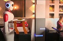 Nepal's digital restaurant where guests are served by robots