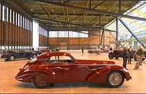 شاهد: سيارة "ألفا روميو" نادرة تناهز 22 مليون يورو قريبا في معرض باريسي للمزاد