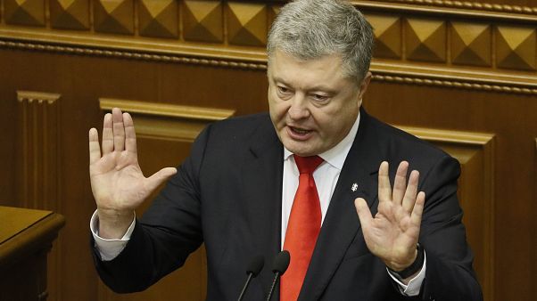 Ukrainian President Petro Poroshenko speaks in Parliament Ukrainian President Petro Poroshenko speaks in Parliament