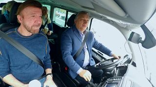 Viktor Orbán drives Chuck Norris to a counter-terrorism training operation