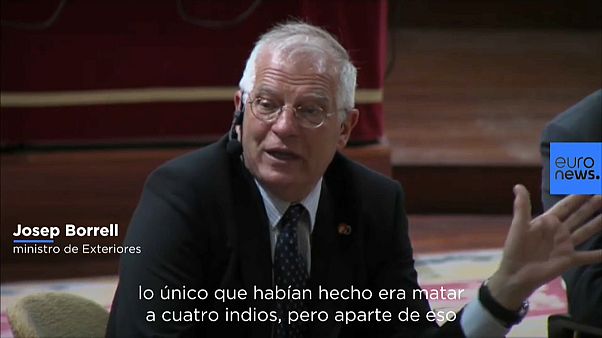 Spanischer Minister zu US-Geschichte: "Mussten nur 4 Indianer töten" Spanischer Minister zu US-Geschichte: "Mussten nur 4 Indianer töten"