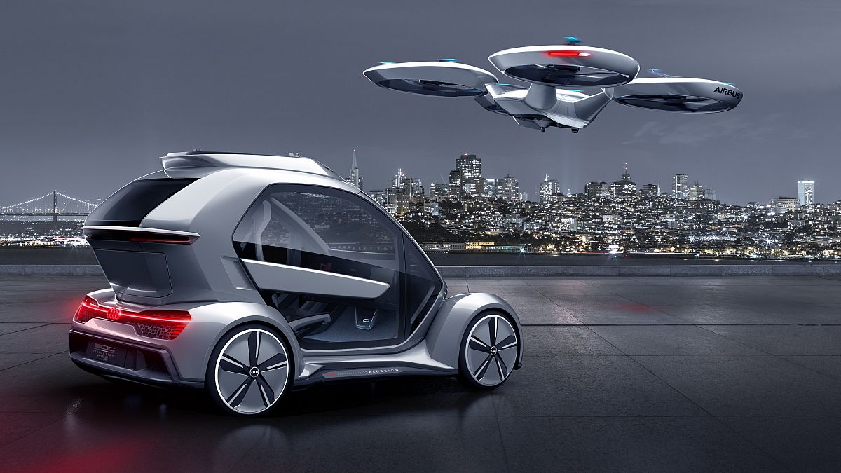 Video | Airbus ve Audi ortak drone araba projesini tanıttı