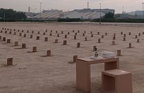 Video | Kuveyt'te yasak kitaplar mezarlığı
