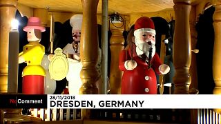 Coup d'envoi du marché de Noël de Dresde