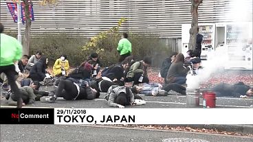 Tokyo hosts anti-terror drills at future Olympic venue
