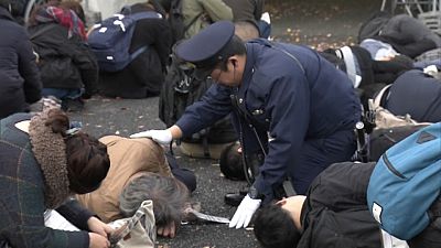 شاهد: شرطة طوكيو تحاكي هجمات إرهابية محتملة خلال أولمبياد 2020