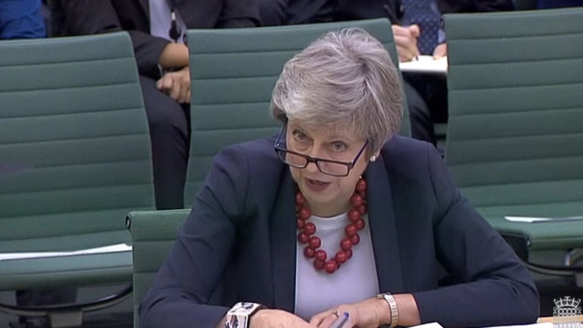 Theresa May answers MPs' questions about her Brexit deal