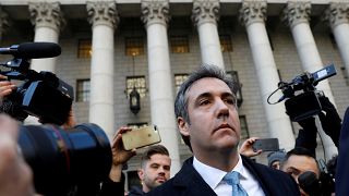 Trump blasts Cohen after ex-lawyer’s guilty plea in Russia inquiry