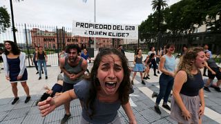  شاهد: تظاهرات في بوينس آيرس تنديداً بقمة مجموعة العشرين