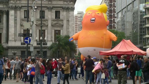 G20 Gipfel: Proteste in Buenos Aires G20 Gipfel: Proteste in Buenos Aires
