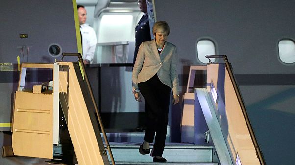 British Prime Minister Theresa May arrives at the G-20 summit in Argentina British Prime Minister Theresa May arrives at the G-20 summit in Argentina