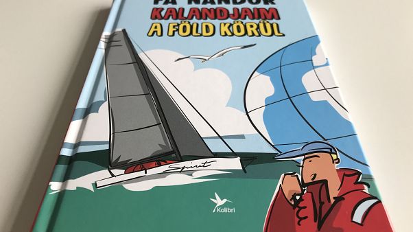 Fa Nándor Kalandjaim a Föld körül című könyvének borítója Fa Nándor Kalandjaim a Föld körül című könyvének borítója