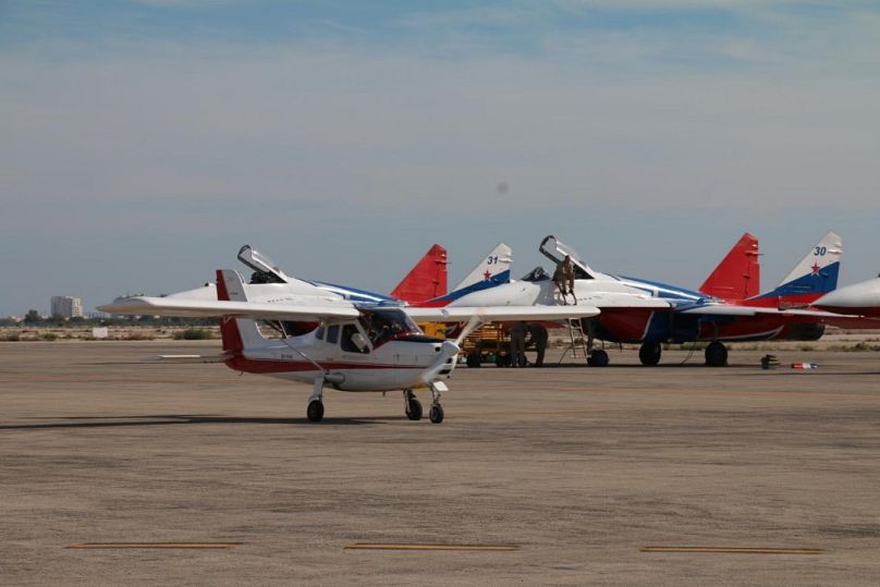 گزارش تصویری یورونیوز از نمایشگاه هوایی کیش