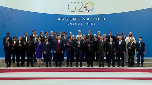 Líderes do G20 tentam assinar uma declaração conjunta Líderes do G20 tentam assinar uma declaração conjunta